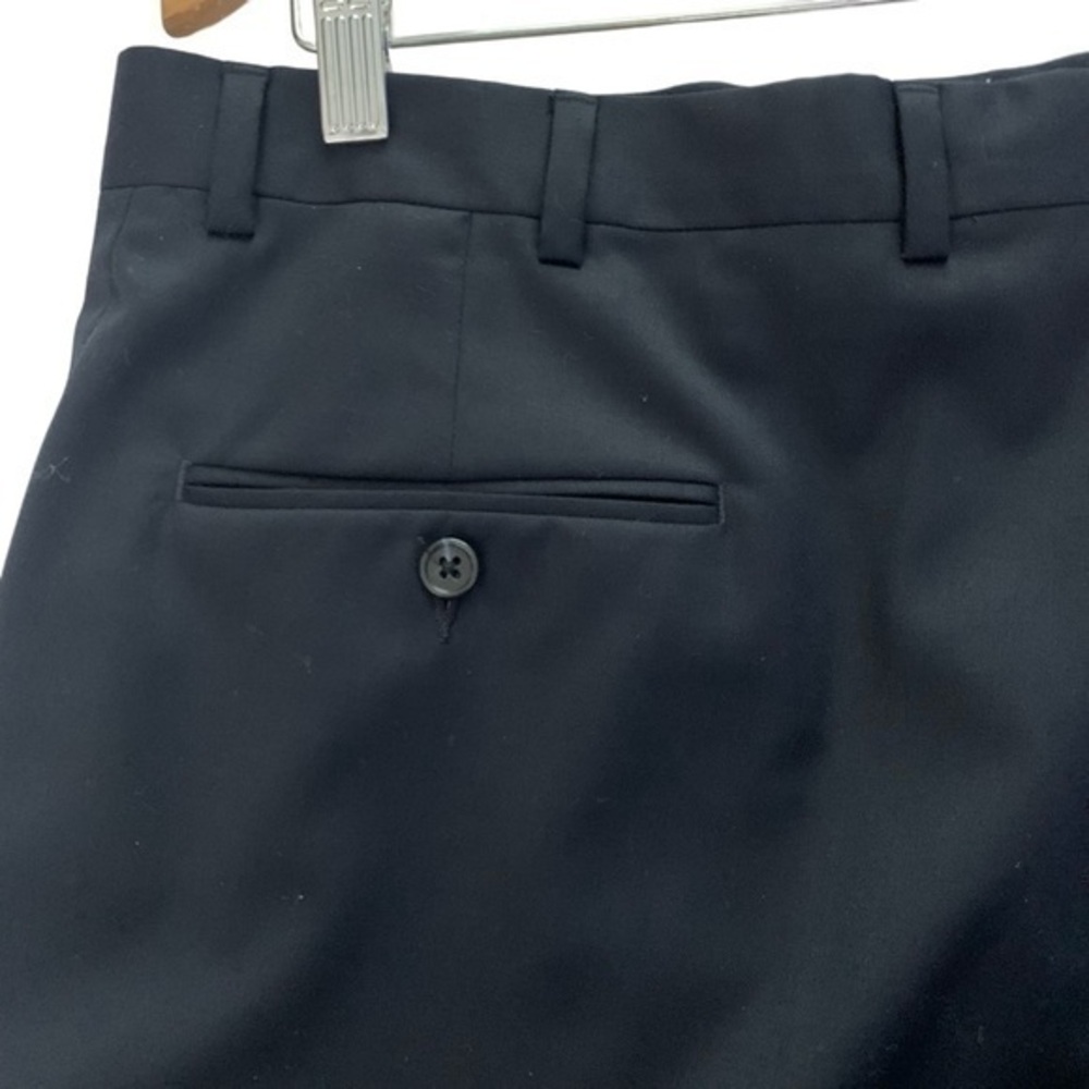 HART SCHAFFNER MARX Dark Gray Wool‎ Trouser Pants - Picture 7 of 10